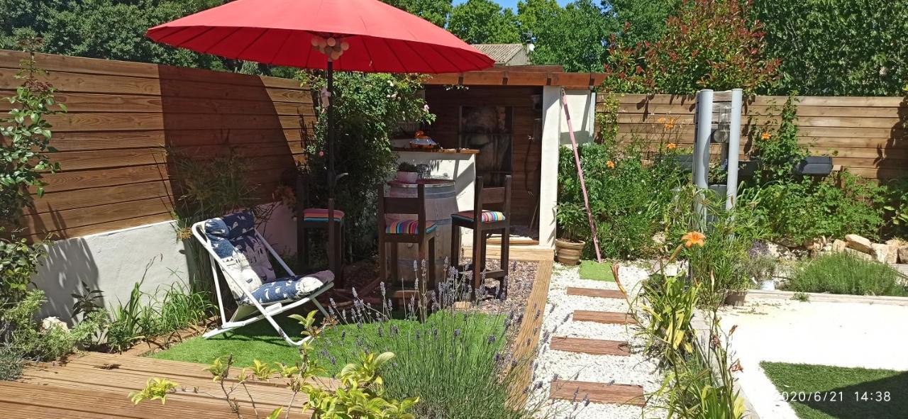 Secret Garden - Chez Gilles Et Tra - Maison D Hote -T2 Super Mignon, Neuf Et Independant , Dans Cadre Agreable Et Zen Valergues Bagian luar foto