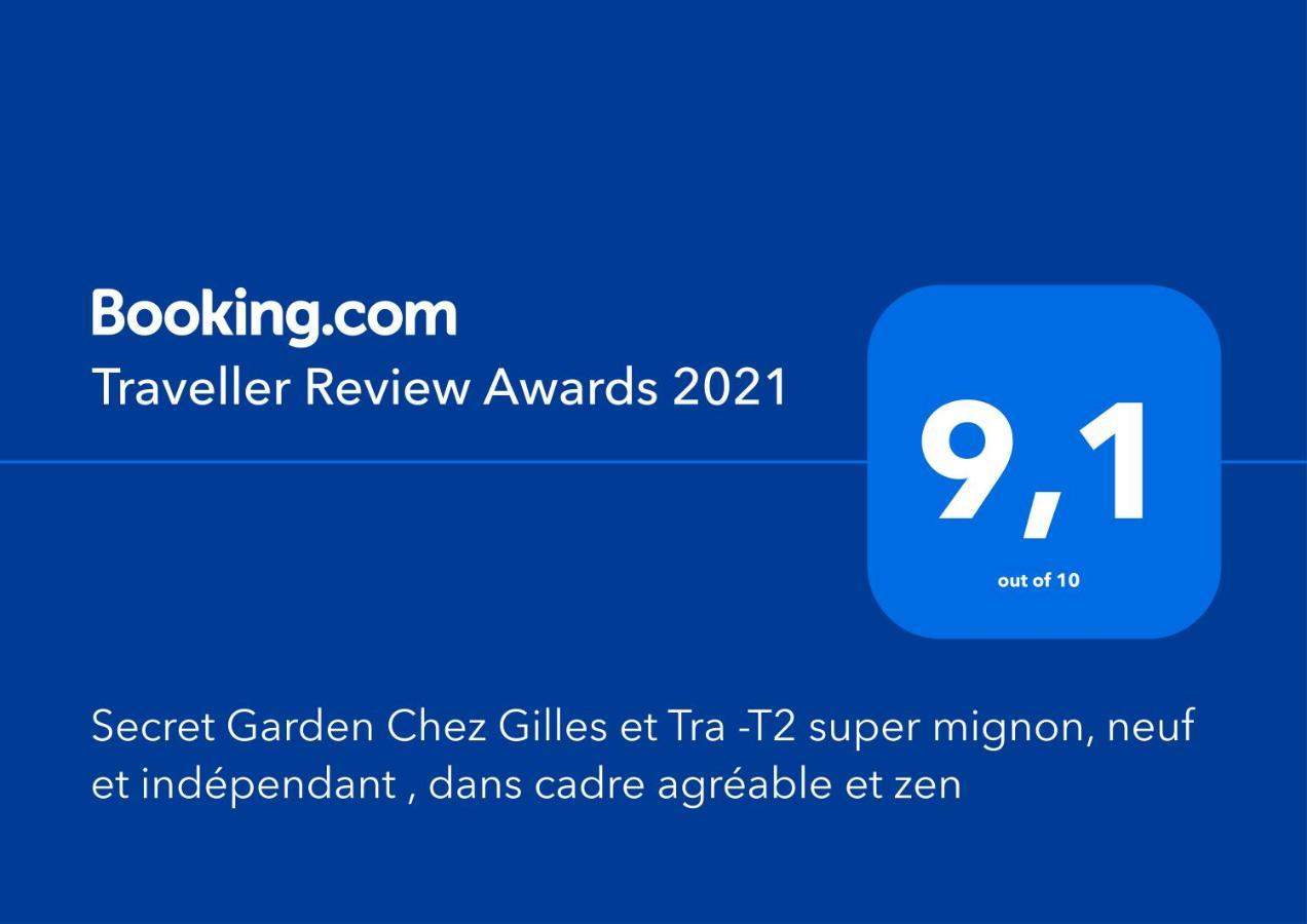 Secret Garden - Chez Gilles Et Tra - Maison D Hote -T2 Super Mignon, Neuf Et Independant , Dans Cadre Agreable Et Zen Valergues Bagian luar foto