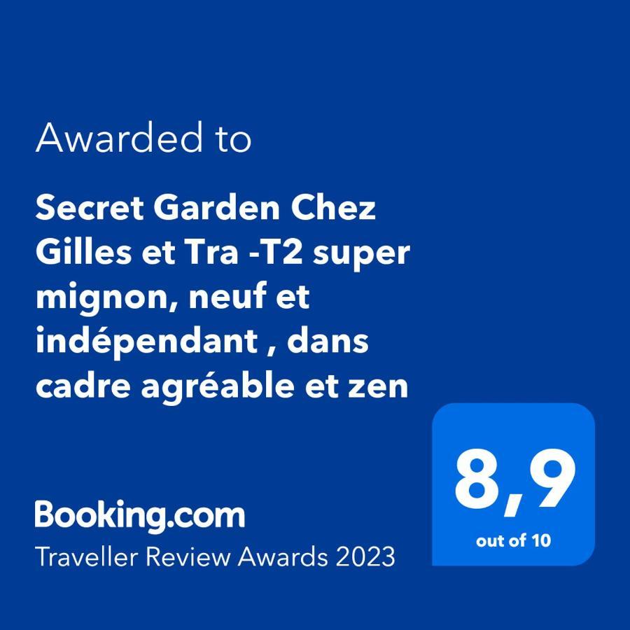 Secret Garden - Chez Gilles Et Tra - Maison D Hote -T2 Super Mignon, Neuf Et Independant , Dans Cadre Agreable Et Zen Valergues Bagian luar foto